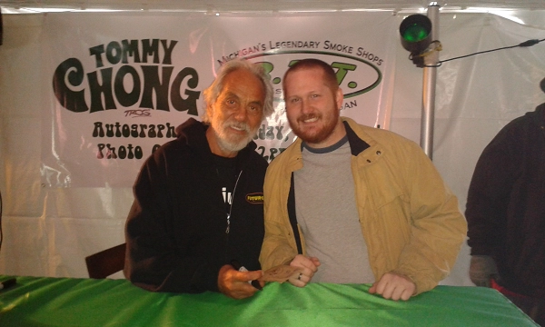Me and Tommy Chong