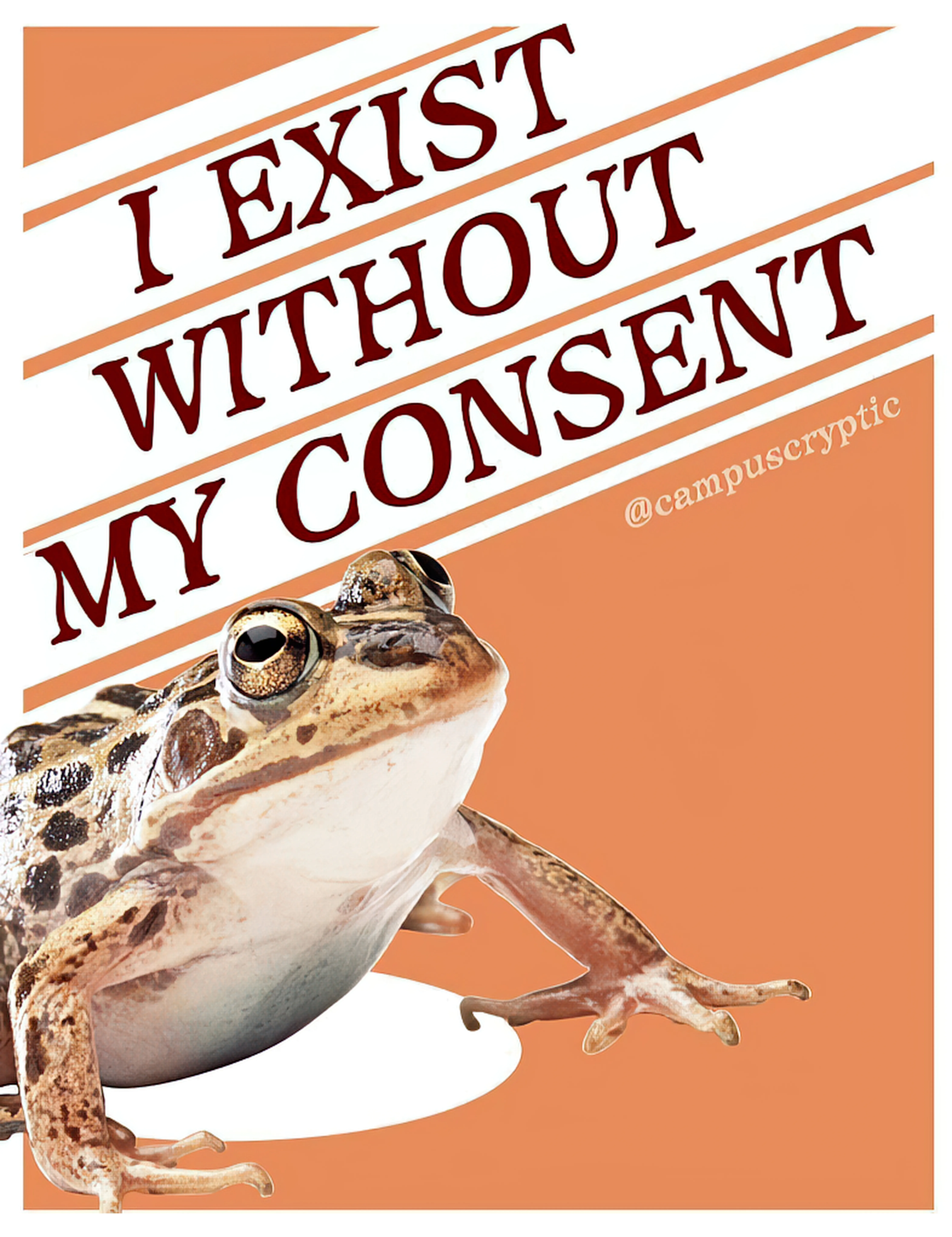 I Exist Without My Consent